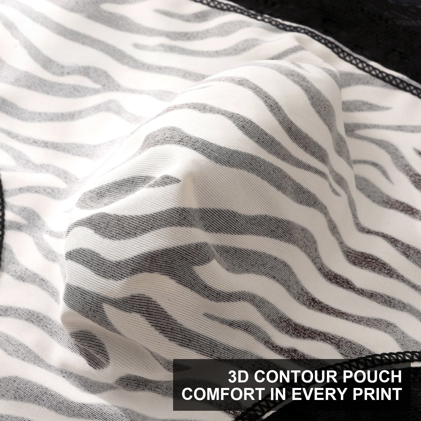 Leopard Lace Brief with 3D Contour Pouch - Image 5