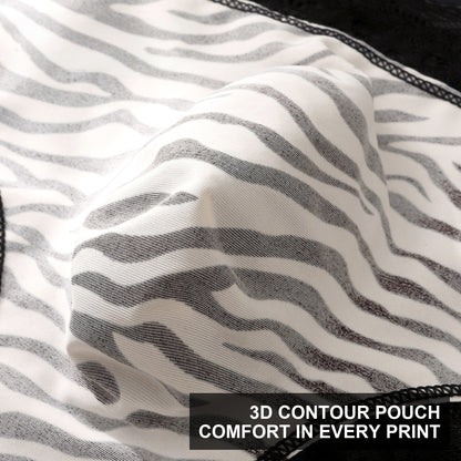 Leopard Lace Brief with 3D Contour Pouch - Image 5