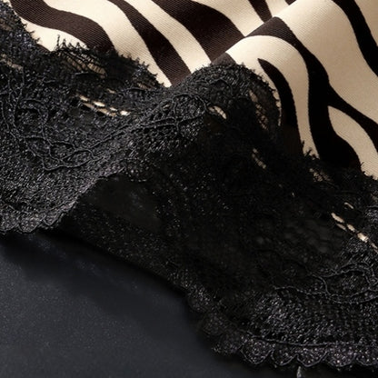 Leopard Lace Brief with 3D Contour Pouch - Image 6