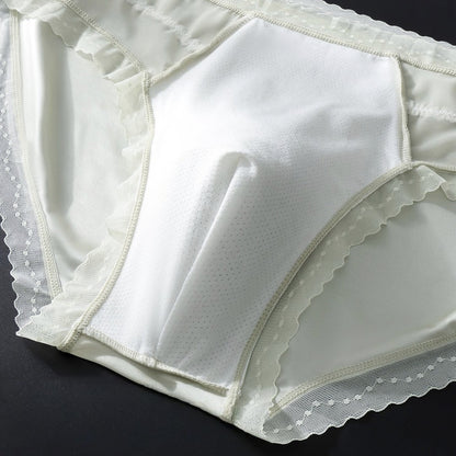 Ice-Silk Brief with 3D Contour Pouch - View 7 — Petals & Lace